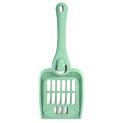 Triol Совок для кошачьего туалета с креплением на бортик, зеленый, 255*95*45м