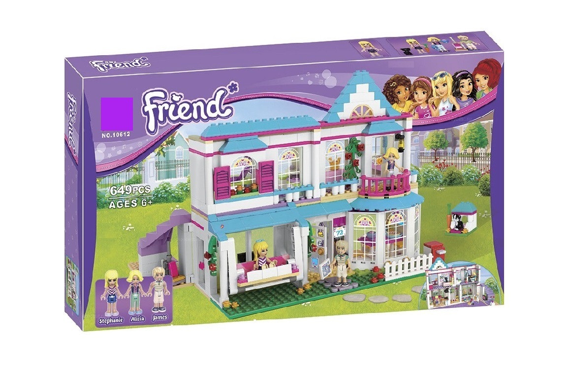 Конструктор Friends 10612 Дом Стефани - купить по выгодной цене |  Интернет-магазин игрушек и подарков Saimox.ru с доставкой по всей России