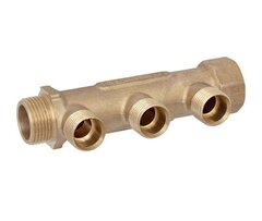 Коллектор латунный Ду 3 выхода Ру16