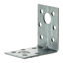 Крепежный уголок 90х50х55х2 мм УСИЛЕННЫЙ оцинк KPL3