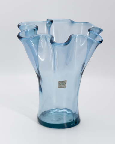 Ваза 23см San Miguel Artesania голубая