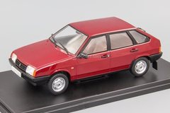 VAZ-2109 (21093) Satellite red 1:24 Legendary Soviet cars Hachette #74