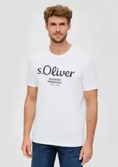 Футболка белая мужская s.Oliver