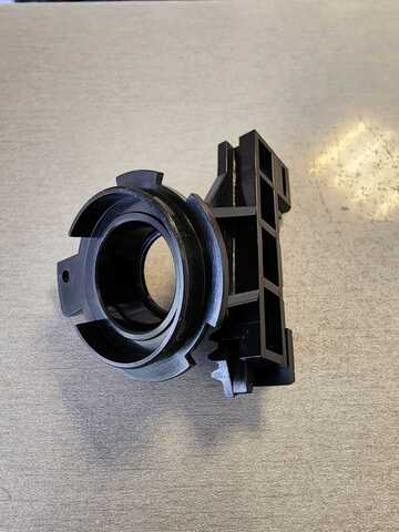 КРОНШТЕЙН ТРОСА РЕГУЛИРОВКИ ТЕМПЕРАТУРЫ ВОЗДУХОПРИТОКА LANOS GM (ПЛОСКАЯ ШЕСТЕРНЯ)