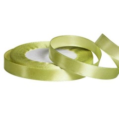 Лента атласная, ш. 2,5 см, оливковый