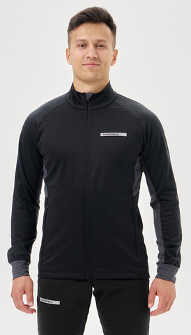 Тренировочная куртка Nordski Core Black/Grey мужская