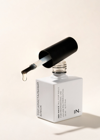 Топ IBDI NAILS Кристальный блеск без липкого слоя 23 мл