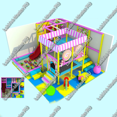 Детский игровой лабиринт «Карамельный мир»