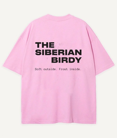Футболка SIBERIAN BIRDY | Розовый