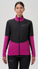 Премиальный костюм для лыж и зимнего бега Nordski Hybrid Pro Warm 2.0 Fuchsia/Black женский