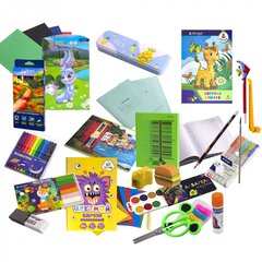 
          Набор школьный Alingar "Сова" 65 предметов, упаковка гофрокороб