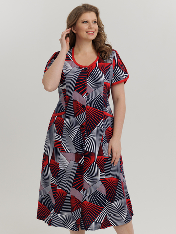 1351В Халат на пуговицах