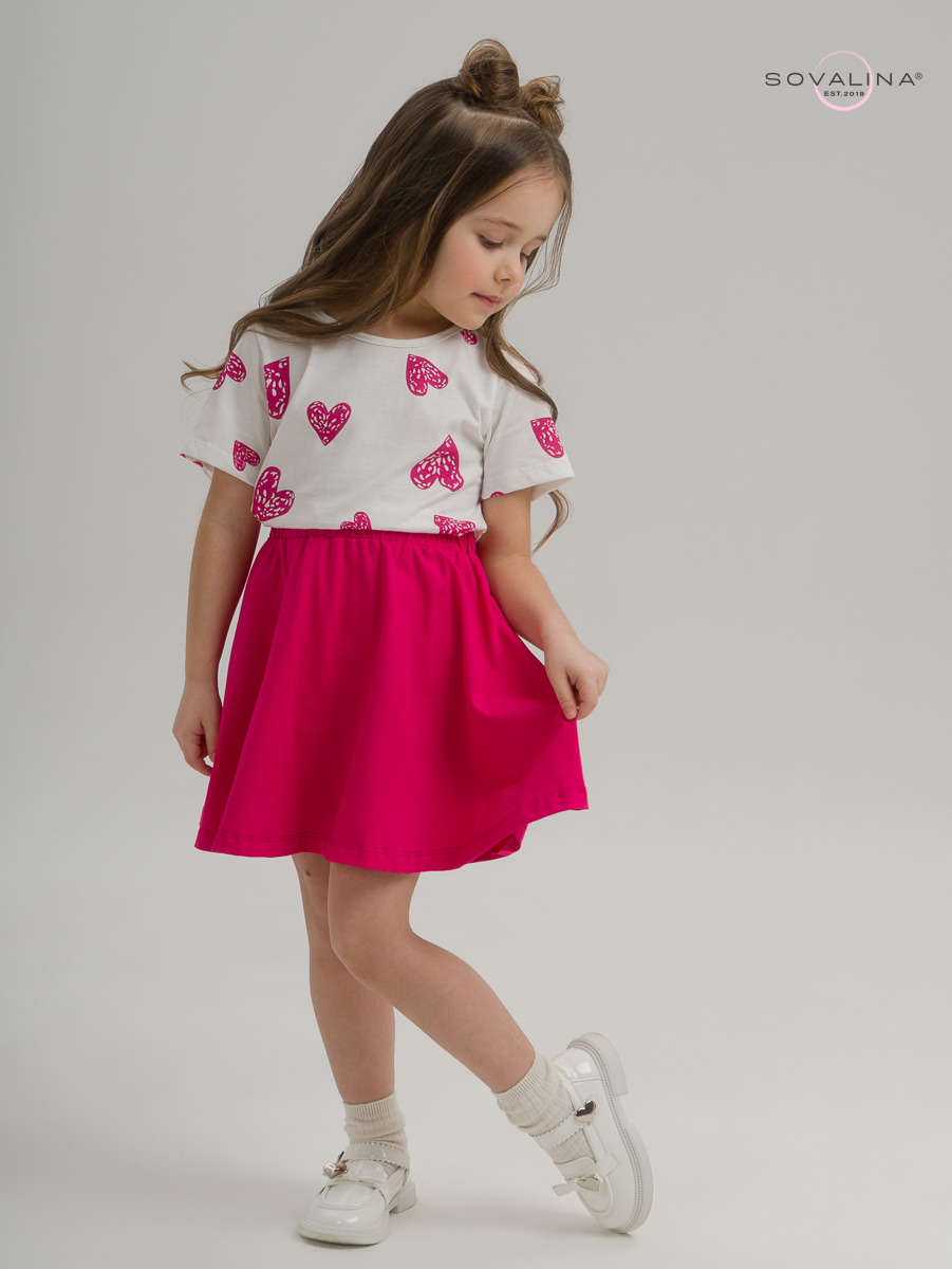 Костюм Мальвина SG разбитое сердце-фуксия New