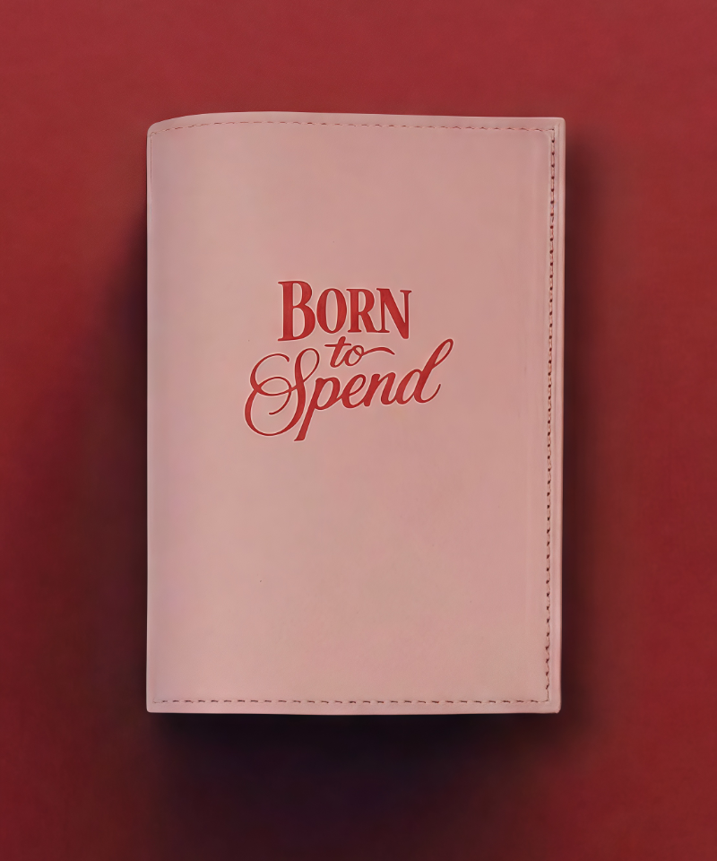 Обложка для паспорта ROSE (BORN TO SPEND)