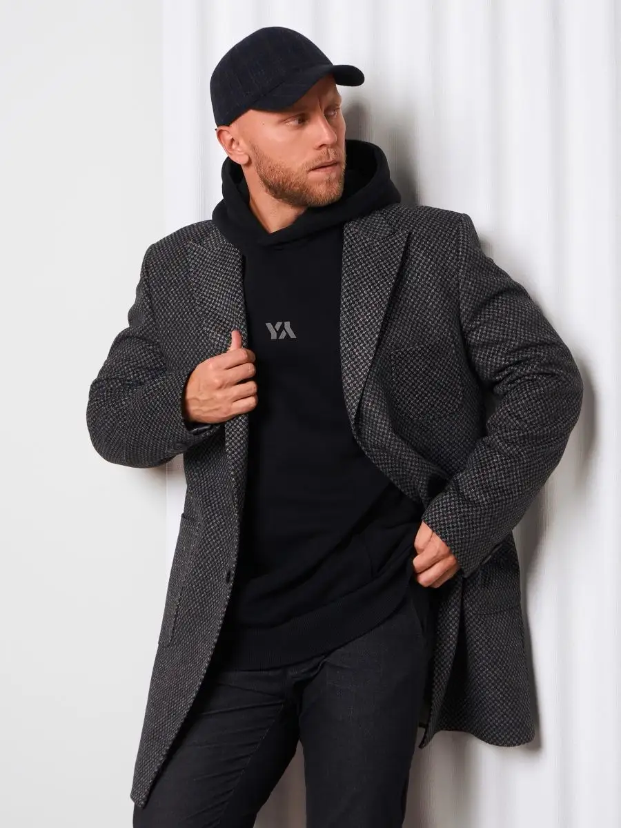 Кепка утепленная с ушками драповая