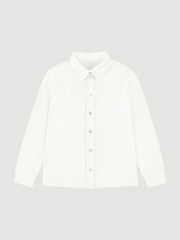 ПРЕДЗАКАЗ Рубашка с отложным воротником Mjölk Молочный