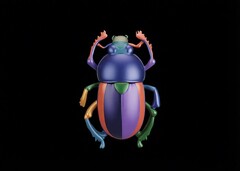 Силиконовый молд Жук № 1