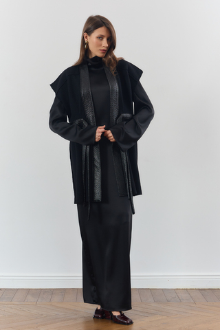 Жилет из натуральной шерсти