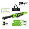 Гайковерт-трещотка Greenworks GD24RWX удлиненная, 24V, бесщеточная, 1/2", 80Нм, редуктор 170 мм, без АКБ и ЗУ с сумкой, арт. 3804207 — фото 1