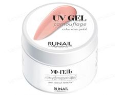 RuNail Камуфлирующий УФ-гель (цвет: Нежный лепесток), 56г