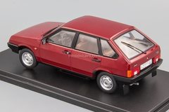 VAZ-2109 (21093) Satellite dark red 1:24 Legendary Soviet cars Hachette #74