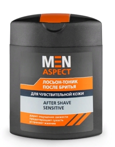 Men Aspect Лосьон-тоник после бритья для чувствительной кожи 140 мл. MODUM