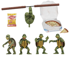 Фигурки NECA Teenage Mutnt Ninja Turtles: Baby Turtle Accessory Set (1990 Movie)