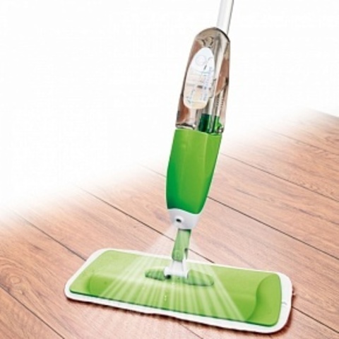 Швабра с распылителем Healthy Spray mop зелёная