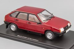 VAZ-2109 (21093) Satellite dark red 1:24 Legendary Soviet cars Hachette #74