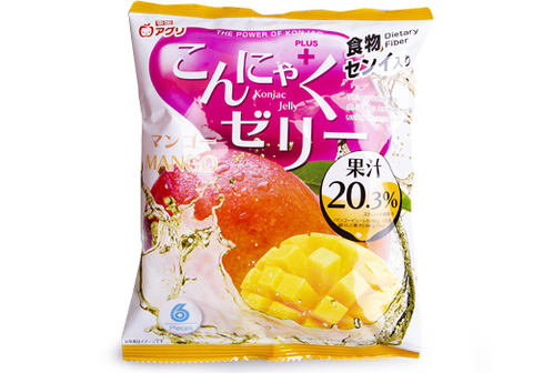 Желе Конняку с соком манго, 96г