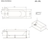 Am.Pm W94A-170-070W-A1 X-Joy Ванна акриловая 170х70