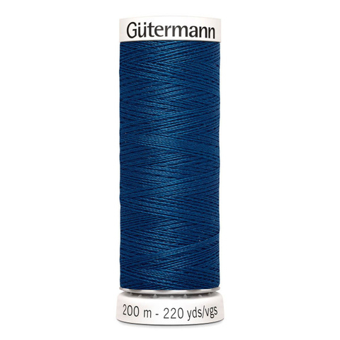 Нить Sew-All 200 м, Gutermann, 967 водная синь