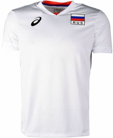 Футболка мужская волейбольная Asics Man Russia SS Tee