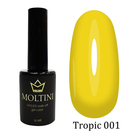 Гель-лак Moltini Tropic 001, 12 ml.