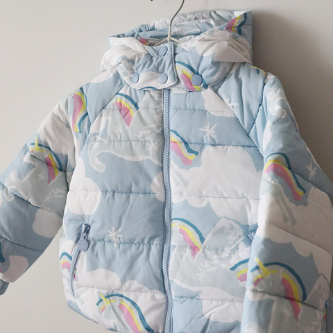Куртка Stella McCartney Kids Rainbow Unicorn Cloud