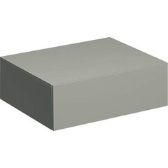 Шкафчик Geberit Xeno² с одним выдвижным ящиком: B=58см, H=20см, T=46.2см, Серый / Матовое покрытие фото