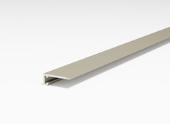 Антиплинтус алюминиевый Апл 01.2700.042л. Шампань 16х6,1х2700мм