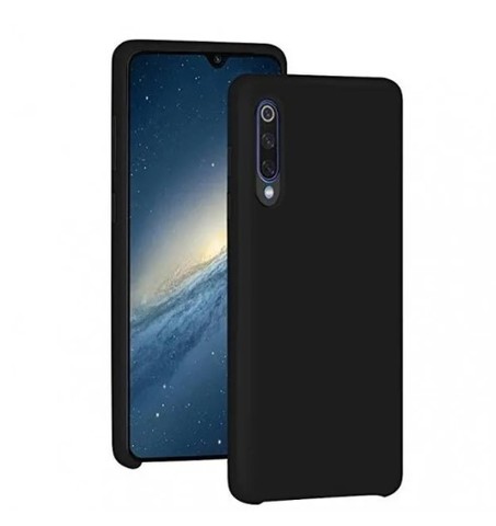 Силиконовый чехол Silicone Cover для Xiaomi Mi 9 SE (Черный)