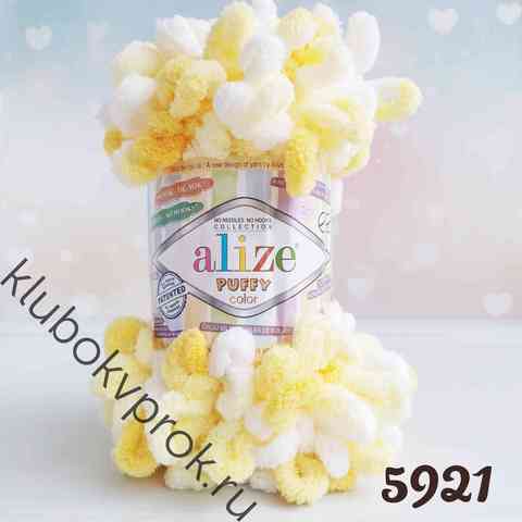 ALIZE PUFFY COLOR 5921, Мультиколор