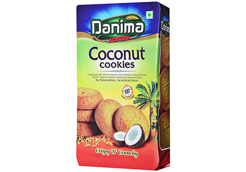 Индийское  кокосовое печенье "Danima", 350г