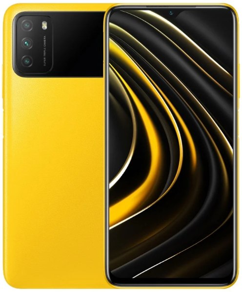 Poco M3 Xiaomi Poco M3 4/128GB Yellow (желтый) yellow1.png