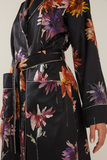 Цветочный халат с шелком Zimmerli