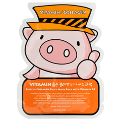 Eunyul Маска тканевая для лица с витамином B5 - collagen piggy mask pack with vitamin b5, 23мл, шт