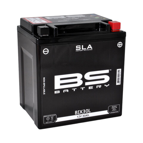 BIX30L (FA) Аккумулятор BS SLA, 12В, 30 Ач 400 A  166x126x173, обратная ( -/+ ), (YIX30L)