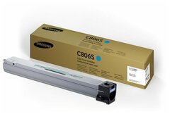 Тонер-картридж Samsung CLT-C806S оригинальный (голубой) Cyan 30K для Samsung MultiXpress SL-X7400GX-XEV, SL-X7500GX, SL-X7600GX