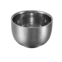 Чаша для бритья из нержавейки