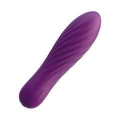 Фиолетовая вибропуля Tulip - 10,6 см. - 