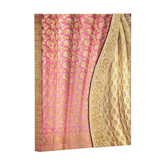Paperblanks notebook Varanasi Silks and Saris / Sunahara Midi size Lined
