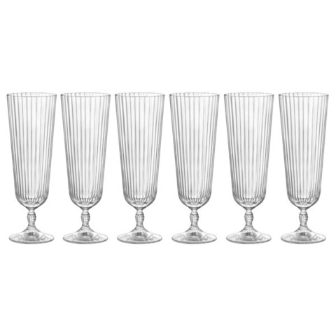 Набор бокалов для коктейля Sling Bormioli Rocco Америка 20-х 510 мл, 6 шт, стекло