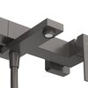 Cezares SLIDER-VD-GM SLIDER-VD-GM Смеситель для ванны и душа однорычажный в комплекте с ручным душем, шлангом и держателем, оружейная сталь